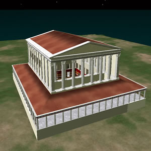 The Odeon of Agrippa in Second Life